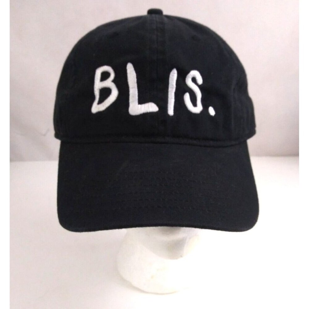 Blis. No One Loves You Black Embroidered Unisex Adjustable Baseball Cap